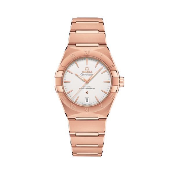 CONSTELLATION 36 MM SEDNA™ GOLD WITH SILVER DIAL