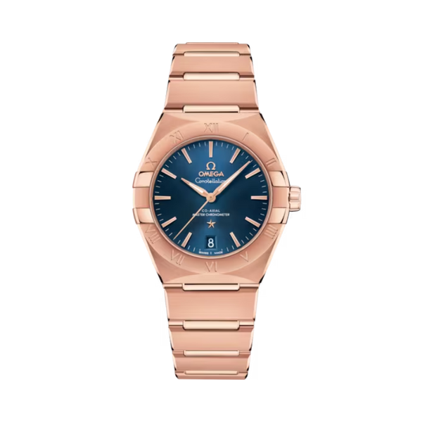 CONSTELLATION 36 MM SEDNA™ GOLD WITH BLUE DIAL