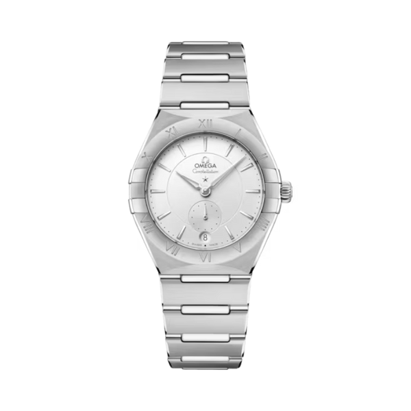 CONSTELLATION 34 MM STAINLESS STEEL WITH SILVER DIAL