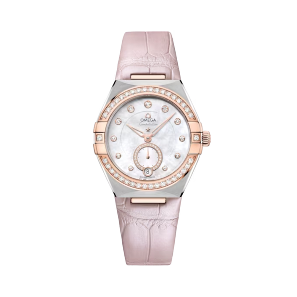 CONSTELLATION 34 MM STAINLESS STEEL - SEDNA™ GOLD WITH MOTHER OF PEARL DIAL
