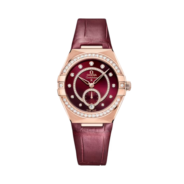 CONSTELLATION 34 MM SEDNA™ GOLD WITH RED DIAL