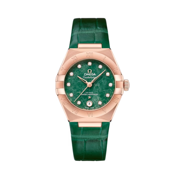 CONSTELLATION 29 MM SEDNA™ GOLD WITH GREEN DIAL