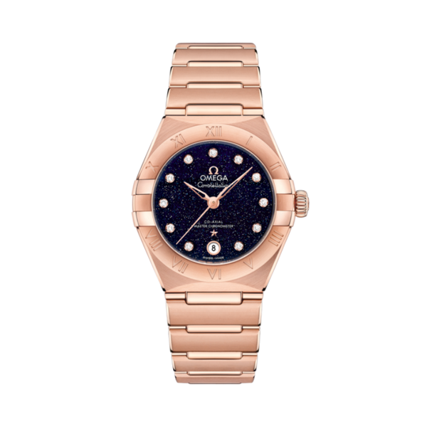 CONSTELLATION 29 MM SEDNA™ GOLD WITH BLUE DIAL