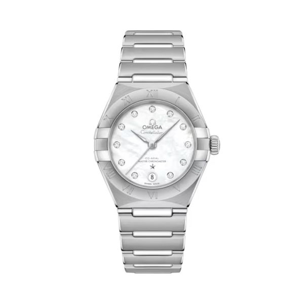 CONSTELLATION 29 MM STAINLESS STEEL WITH MOTHER OF PEARL DIAL