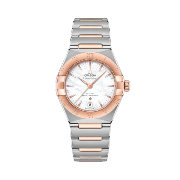 CONSTELLATION 29 MM STAINLESS STEEL - SEDNA™ GOLD WITH MOTHER OF PEARL DIAL