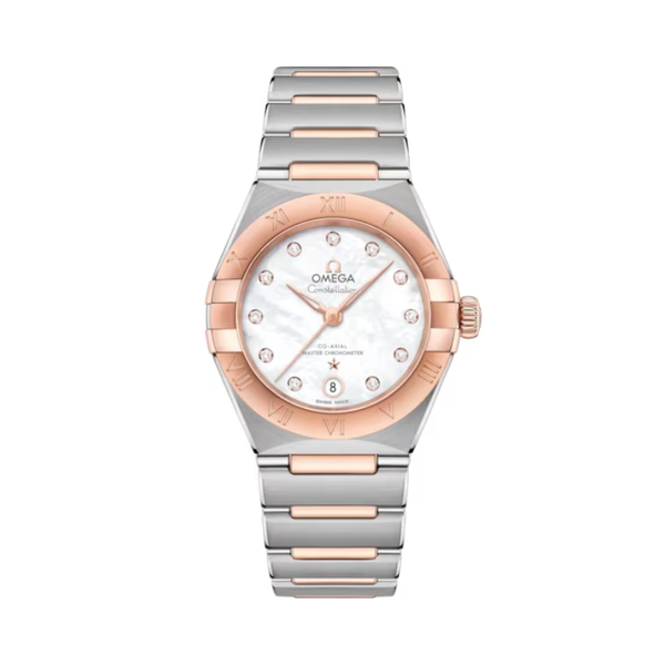 CONSTELLATION 29 MM STAINLESS STEEL - SEDNA™ GOLD WITH MOTHER OF PEARL DIAL