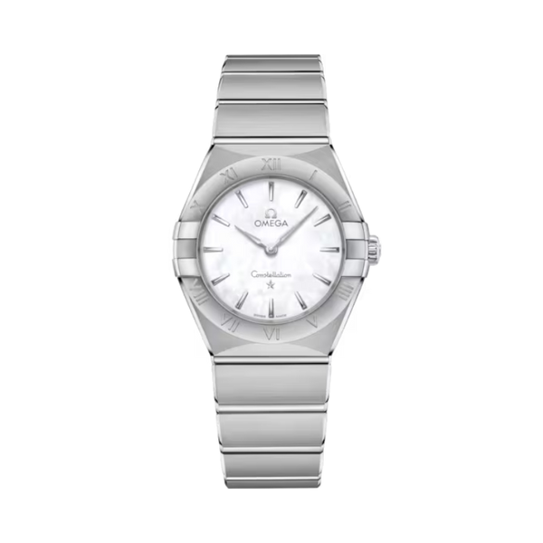 CONSTELLATION 28 MM STAINLESS STEEL WITH MOTHER OF PEARL DIAL