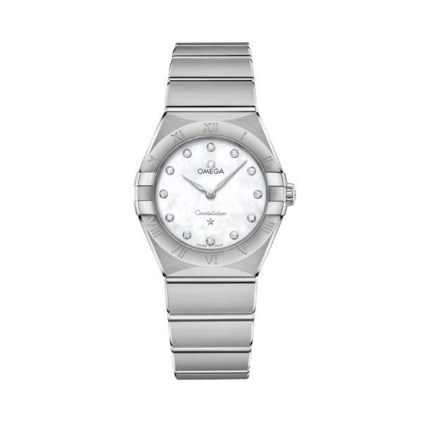 CONSTELLATION 28 MM STAINLESS STEEL WITH MOTHER OF PEARL DIAL