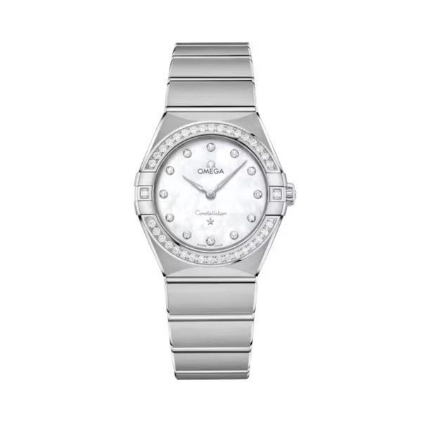 CONSTELLATION 28 MM STAINLESS STEEL WITH MOTHER OF PEARL DIAL