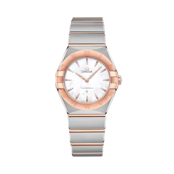 CONSTELLATION 28 MM STAINLESS STEEL - SEDNA™ GOLD WITH MOTHER OF PEARL DIAL
