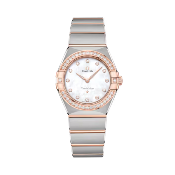 CONSTELLATION 28 MM STAINLESS STEEL - SEDNA™ GOLD WITH MOTHER OF PEARL DIAL