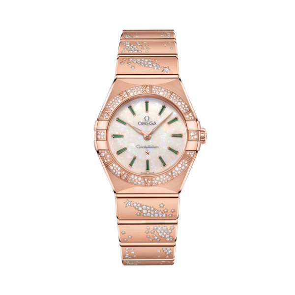 CONSTELLATION 28 MM SEDNA™ GOLD WITH MOTHER OF PEARL DIAL