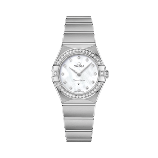 CONSTELLATION 25 MM STAINLESS STEEL WITH MOTHER OF PEARL DIAL