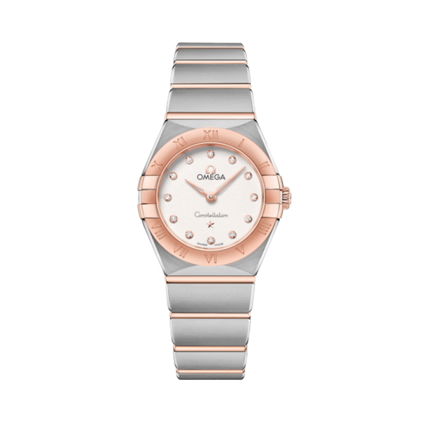 CONSTELLATION 25 MM STAINLESS STEEL - SEDNA™ GOLD WITH SILVER DIAL
