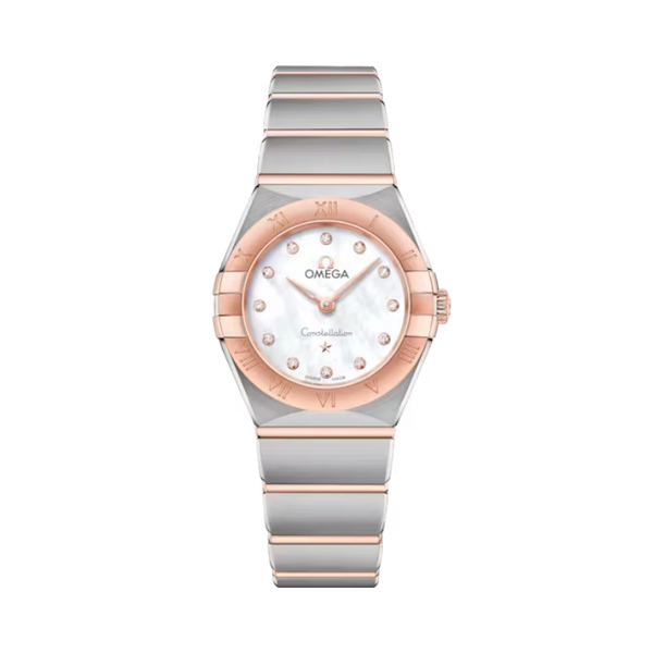 CONSTELLATION 25 MM STAINLESS STEEL - SEDNA™ GOLD WITH MOTHER OF PEARL DIAL