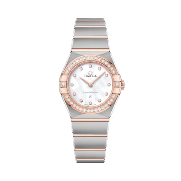 CONSTELLATION 25 MM STAINLESS STEEL - SEDNA™ GOLD WITH MOTHER OF PEARL DIAL