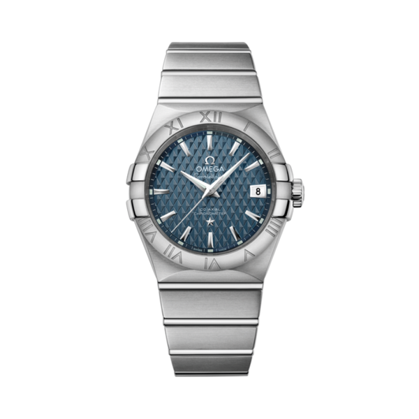 CONSTELLATION 38 MM STAINLESS STEEL WITH BLUE DIAL
