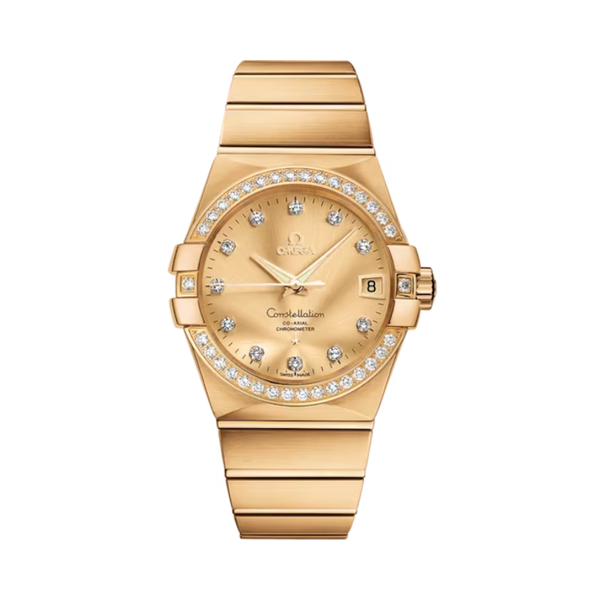 CONSTELLATION 38 MM YELLOW GOLD WITH YELLOW DIAL