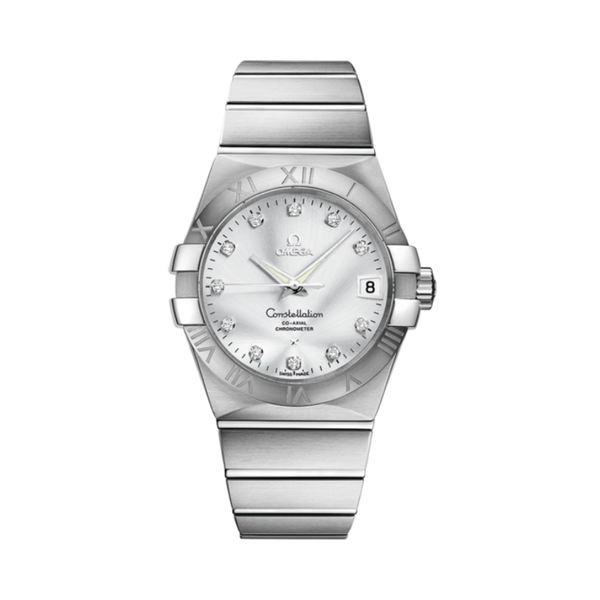 CONSTELLATION 38 MM STAINLESS STEEL WITH SILVER DIAL