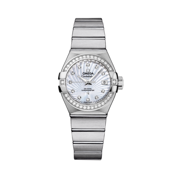 CONSTELLATION 27 MM STAINLESS STEEL WITH MOTHER OF PEARL DIAL