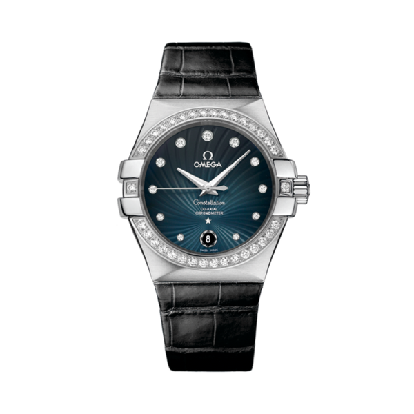 CONSTELLATION 35 MM STAINLESS STEEL WITH BLUE DIAL