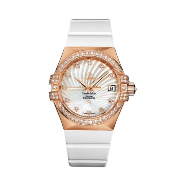 CONSTELLATION 35 MM RED GOLD WITH MOTHER OF PEARL DIAL
