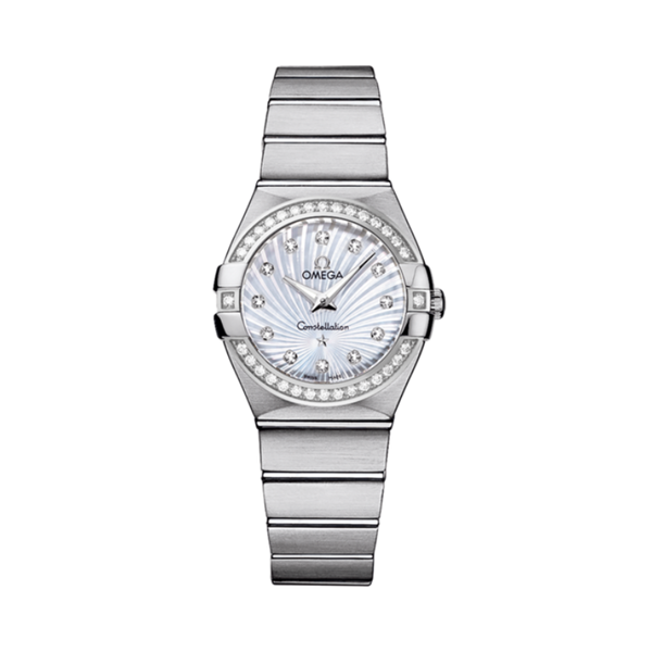 CONSTELLATION 27 MM STAINLESS STEEL WITH MOTHER OF PEARL DIAL