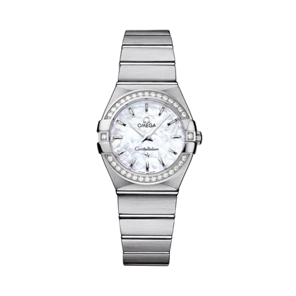 CONSTELLATION 27 MM STAINLESS STEEL WITH MOTHER OF PEARL DIAL