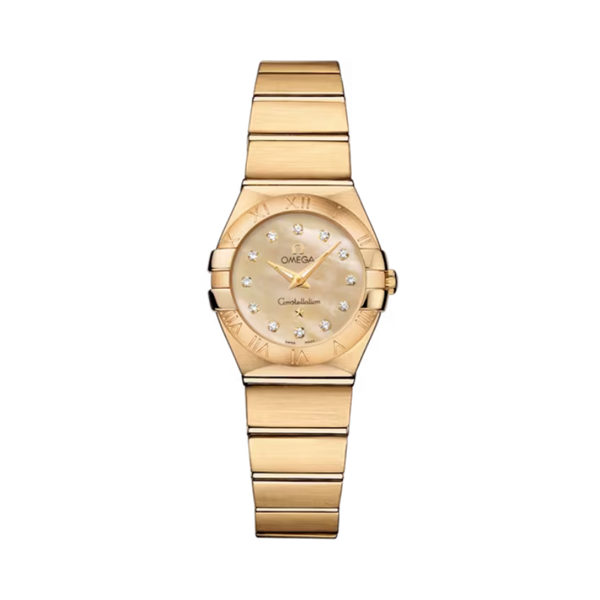 CONSTELLATION 24 MM YELLOW GOLD WITH YELLOW DIAL