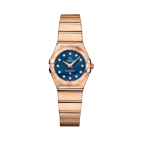 CONSTELLATION 24 MM RED GOLD WITH BLUE DIAL