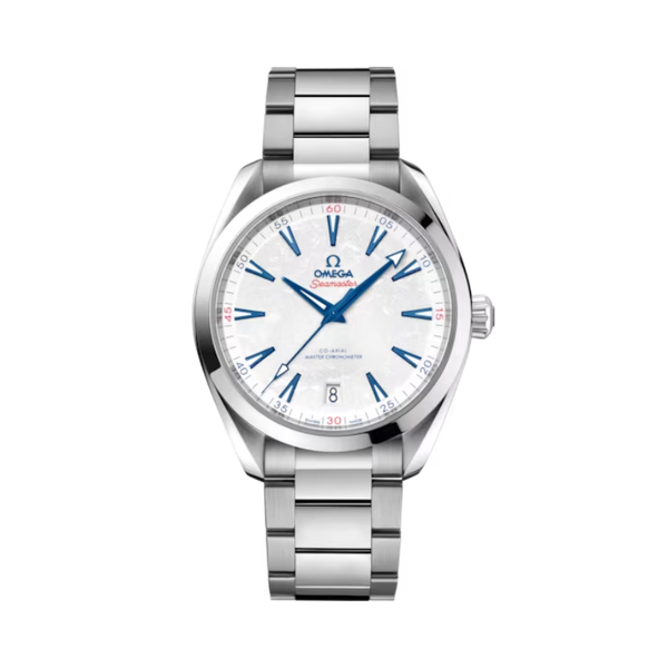 SEAMASTER AQUA TERRA 150M "BEIJING 2022" 41 MM STAINLESS STEEL WITH WHITE DIAL
