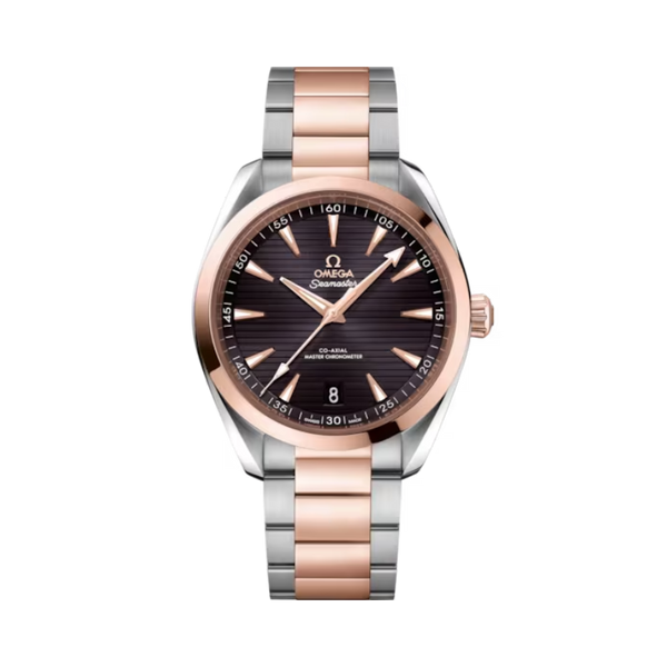 SEAMASTER AQUA TERRA 150M 41 MM STAINLESS STEEL - SEDNA™ GOLD WITH GREY DIAL
