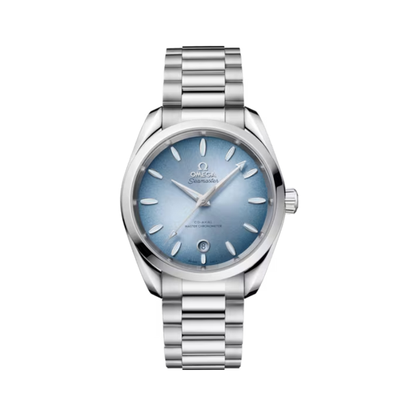 SEAMASTER AQUA TERRA 150M SUMMER BLUE 38 MM STAINLESS STEEL WITH BLUE DIAL