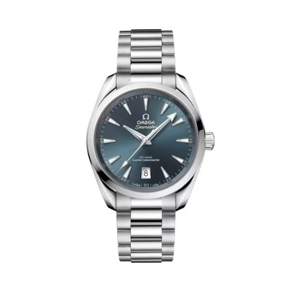 SEAMASTER AQUA TERRA SHADES 38 MM STAINLESS STEEL WITH ATLANTIC BLUE DIAL