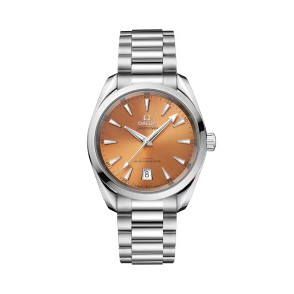 SEAMASTER AQUA TERRA SHADES 38 MM STAINLESS STEEL WITH SAFFRON DIAL
