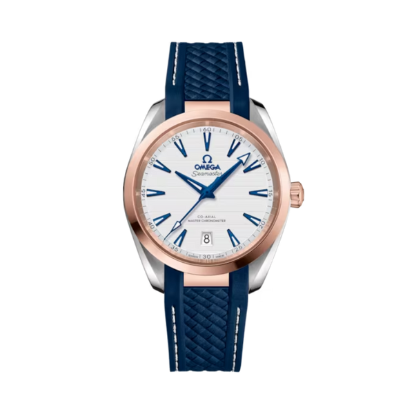 SEAMASTER AQUA TERRA 150M 38 MM STAINLESS STEEL - SEDNA™ GOLD WITH SILVER DIAL