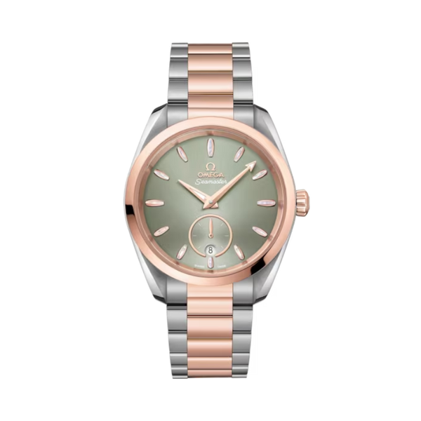 SEAMASTER AQUA TERRA 150M 38 MM STAINLESS STEEL - SEDNA™ GOLD WITH GREEN DIAL