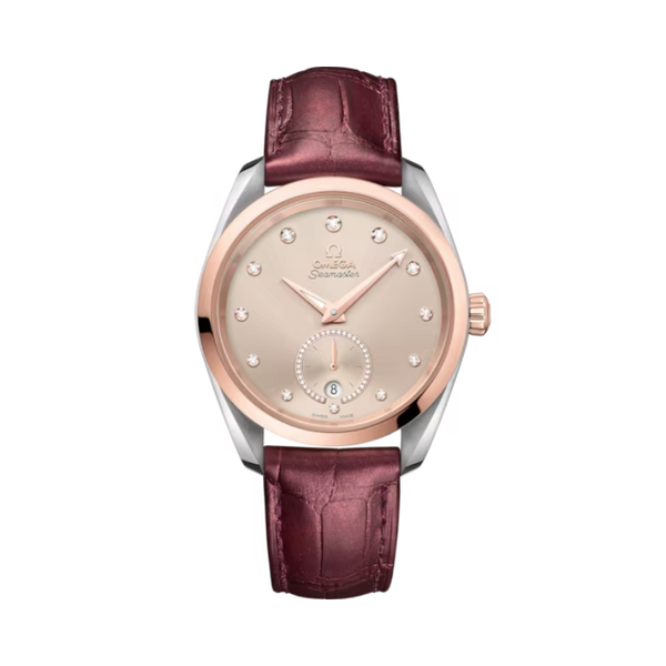SEAMASTER AQUA TERRA 150M 38 MM STAINLESS STEEL - SEDNA™ GOLD WITH YELLOW DIAL