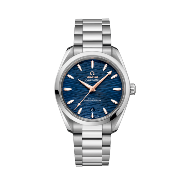 SEAMASTER AQUA TERRA 150M 38 MM STAINLESS STEEL WITH BLUE DIAL
