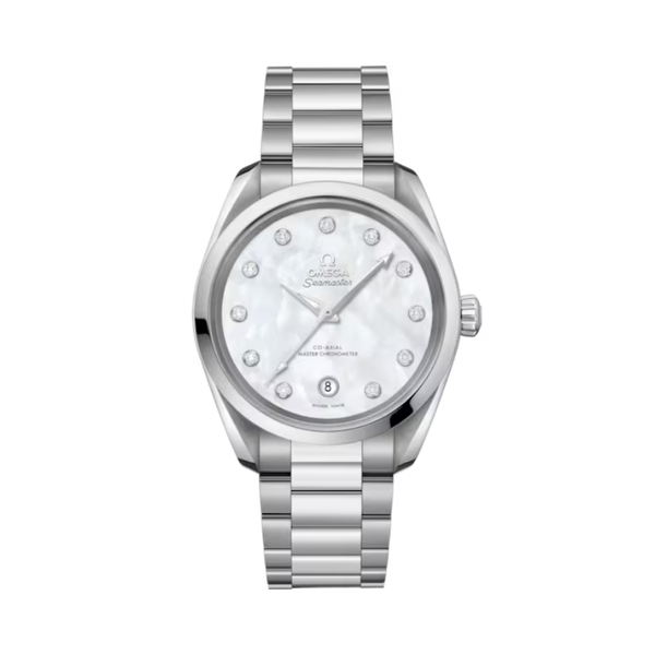 SEAMASTER AQUA TERRA 150M 38 MM STAINLESS STEEL WITH MOTHER OF PEARL DIAL