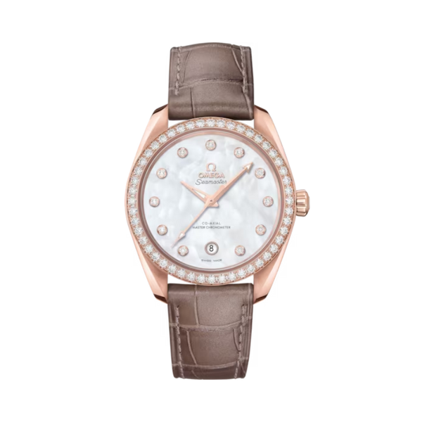 SEAMASTER AQUA TERRA 150M 38 MM SEDNA™ GOLD WITH MOTHER OF PEARL DIAL DIAL