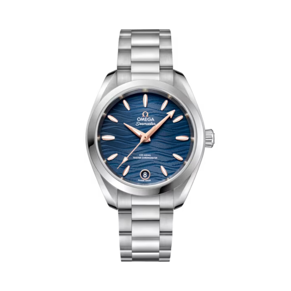 SEAMASTER AQUA TERRA 150M 34 MM STAINLESS STEEL WITH BLUE DIAL