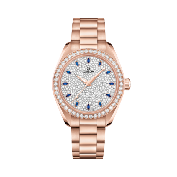 SEAMASTER AQUA TERRA 150M 34 MM SEDNA™ GOLD WITH WHITE DIAL