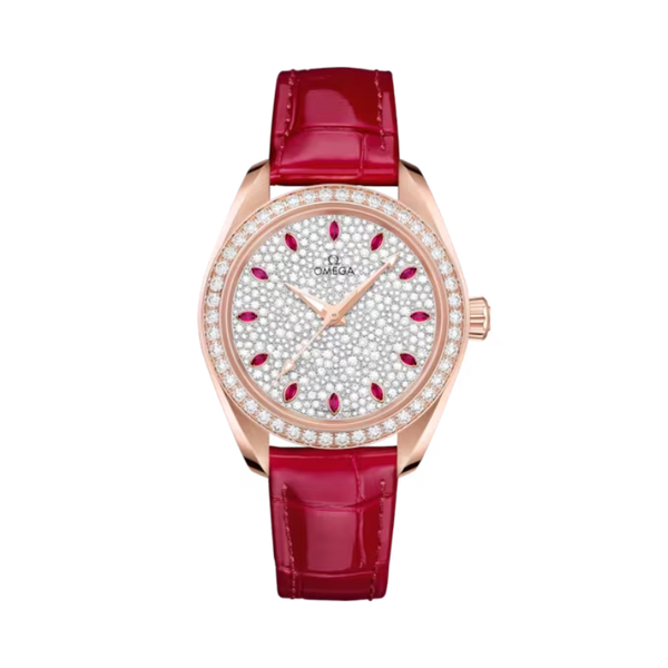 SEAMASTER AQUA TERRA 150M 34 MM SEDNA™ GOLD WITH WHITE DIAL