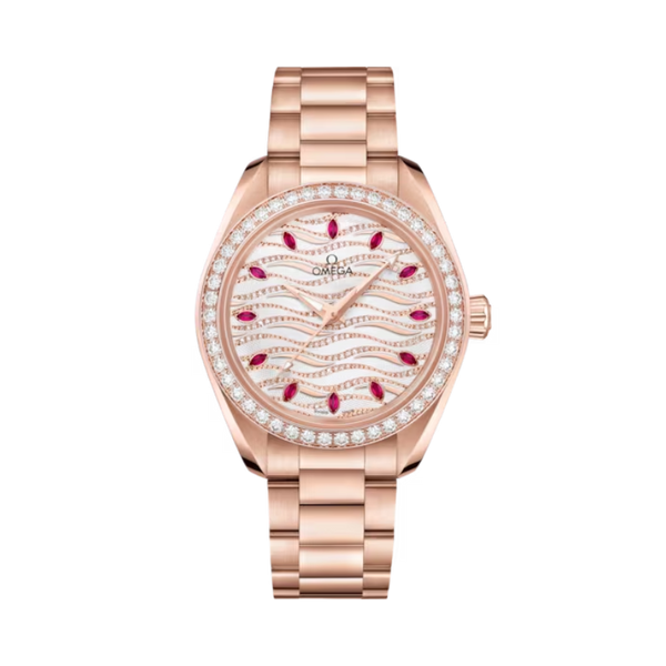 SEAMASTER AQUA TERRA 150M 34 MM SEDNA™ GOLD WITH WHITE DIAL