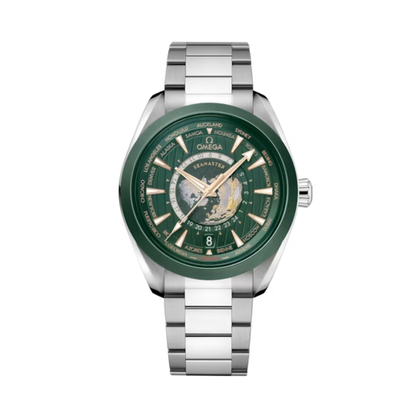SEAMASTER AQUA TERRA 150M 43 MM STAINLESS STEEL WITH GREEN DIAL