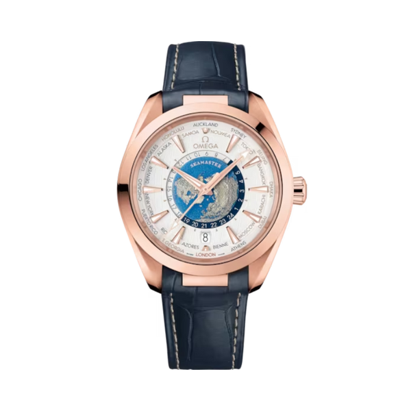 SEAMASTER AQUA TERRA 150M 43 MM SEDNA™ GOLD WITH SILVER DIAL