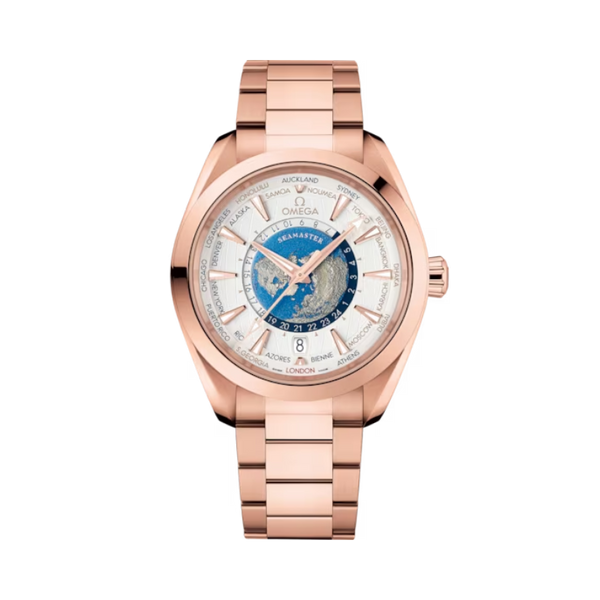 SEAMASTER AQUA TERRA 150M 43 MM SEDNA™ GOLD WITH SILVER DIAL
