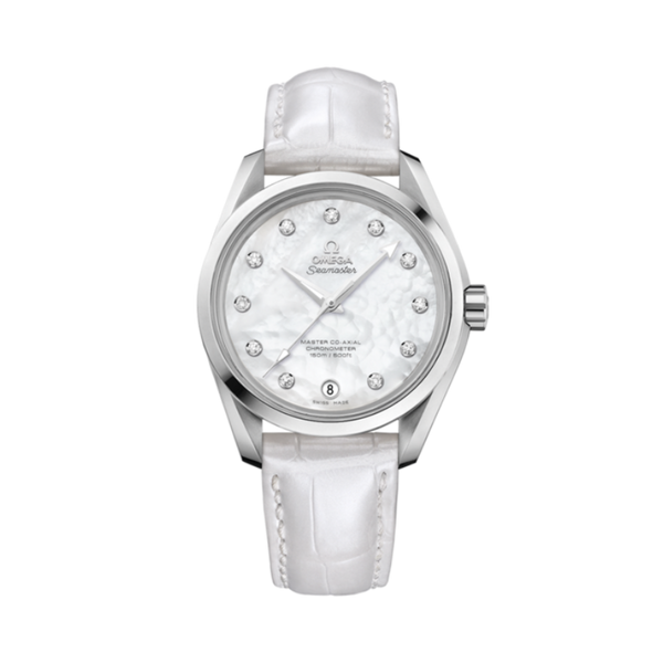 SEAMASTER AQUA TERRA 150M 38 MM STAINLESS STEEL WITH MOTHER OF PEARL DIAL