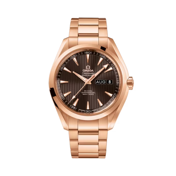 SEAMASTER AQUA TERRA 150M 43 MM RED GOLD WITH GREY DIAL